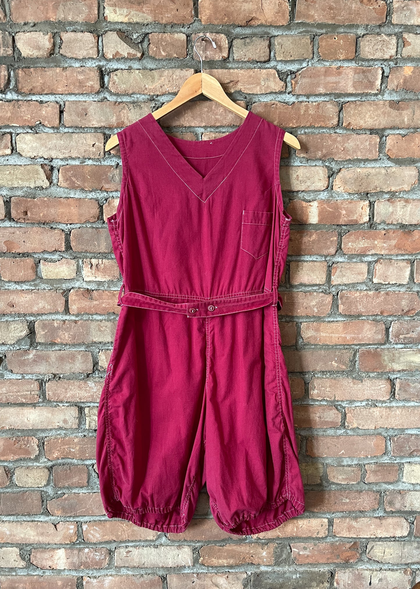 1940s Cotton Gym Suit