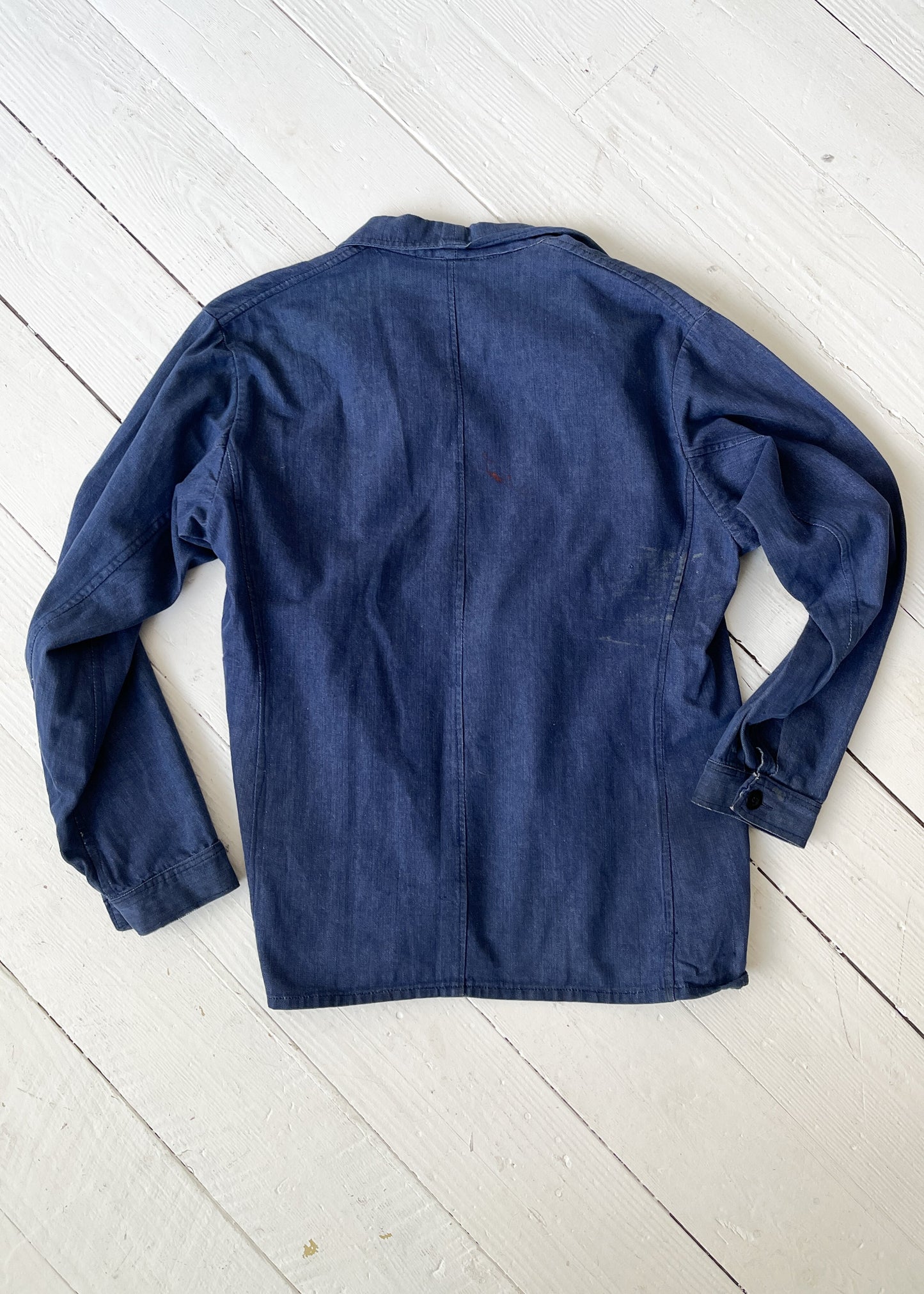 1960s French Denim Work Jacket