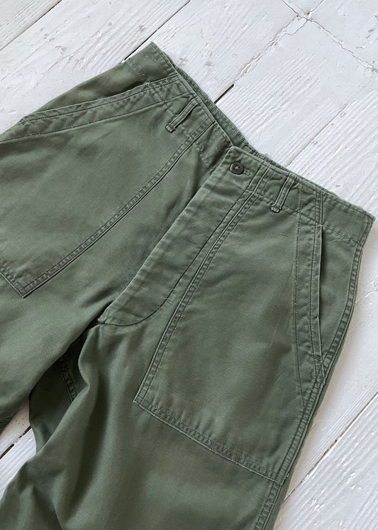 1960s OG 107 Army Fatigue Pants