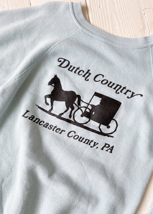 Vintage 1980s Dutch Country Sweatshirt