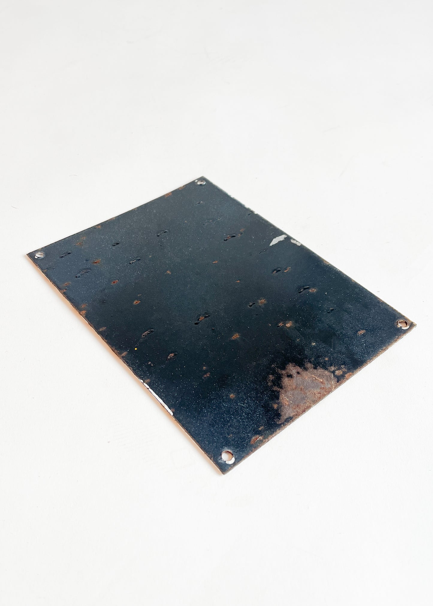 1970s French Enamel Parking Sign