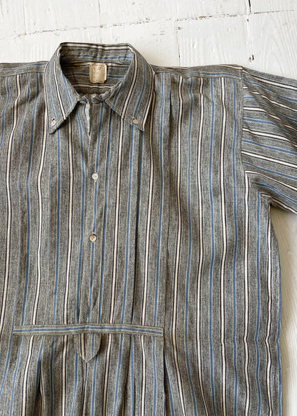 Antique 1910s Cotton Flannel Work Shirt