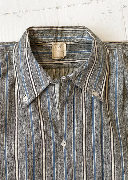 Antique 1910s Cotton Flannel Work Shirt