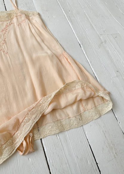 Vintage 1920s Silk Step-In
