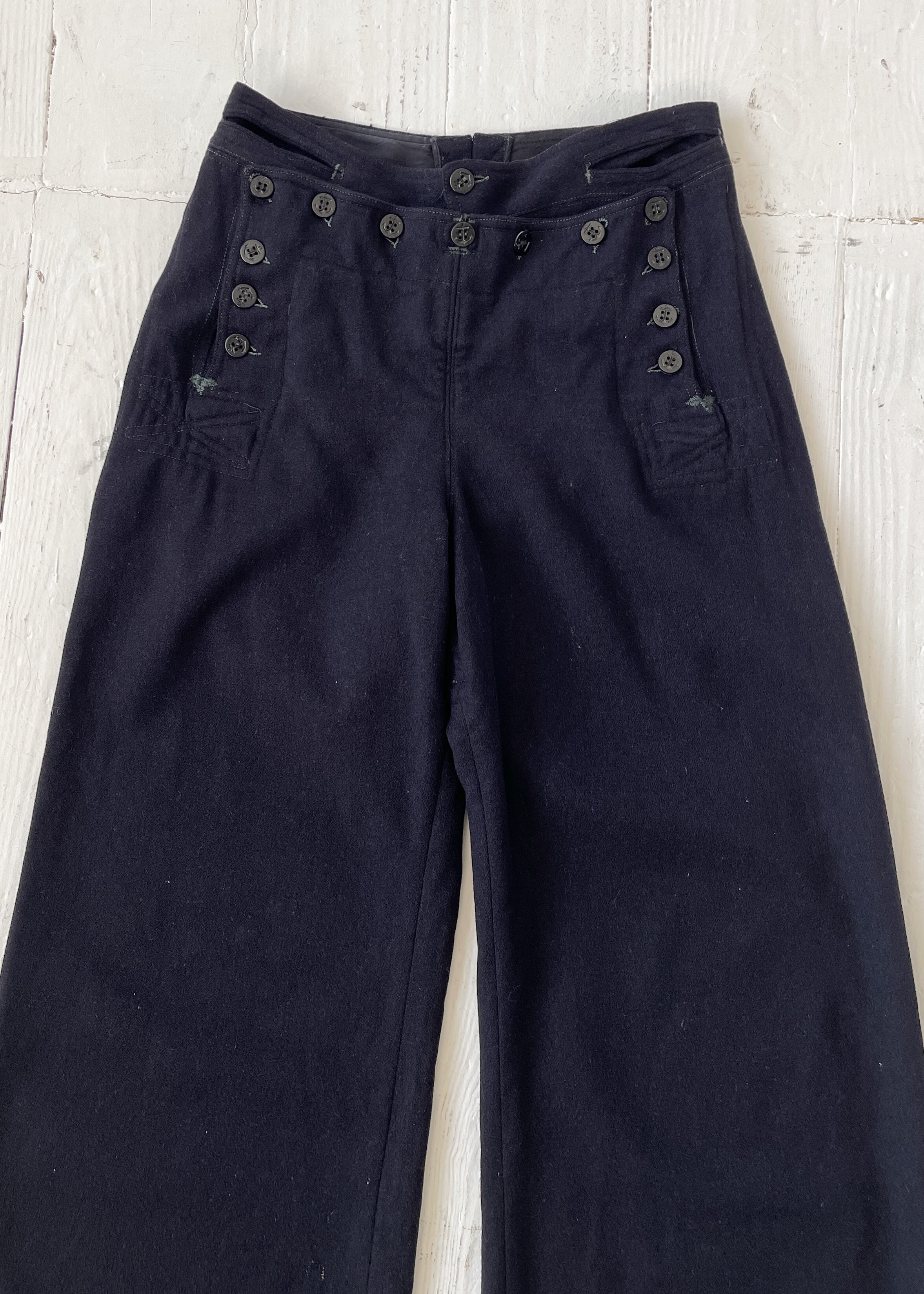 Vintage 1940s USN Wool Sailor Pants – Trust Luck Vintage