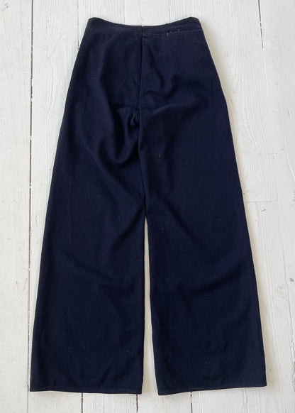 Vintage 1940s USN Wool Sailor Pants