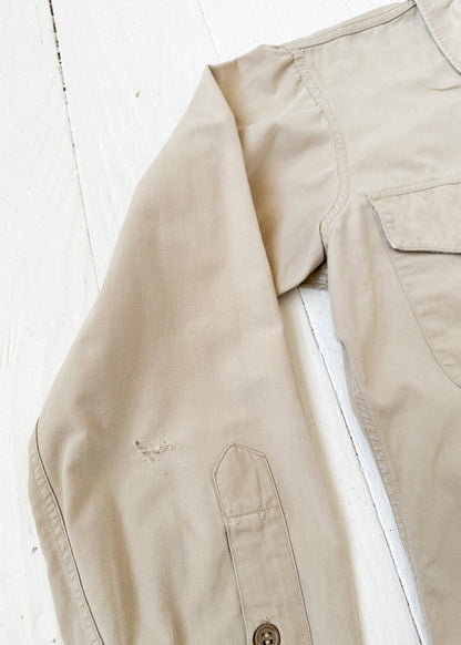 Vintage 1940s Military Uniform Shirt