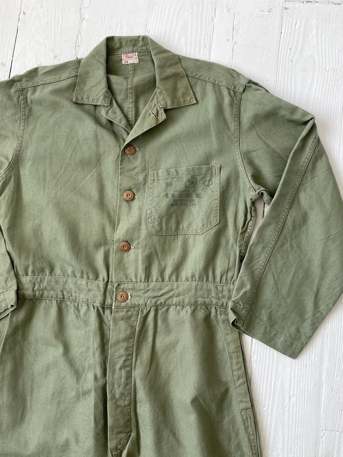 Vintage 1940s Best Cotton Overalls