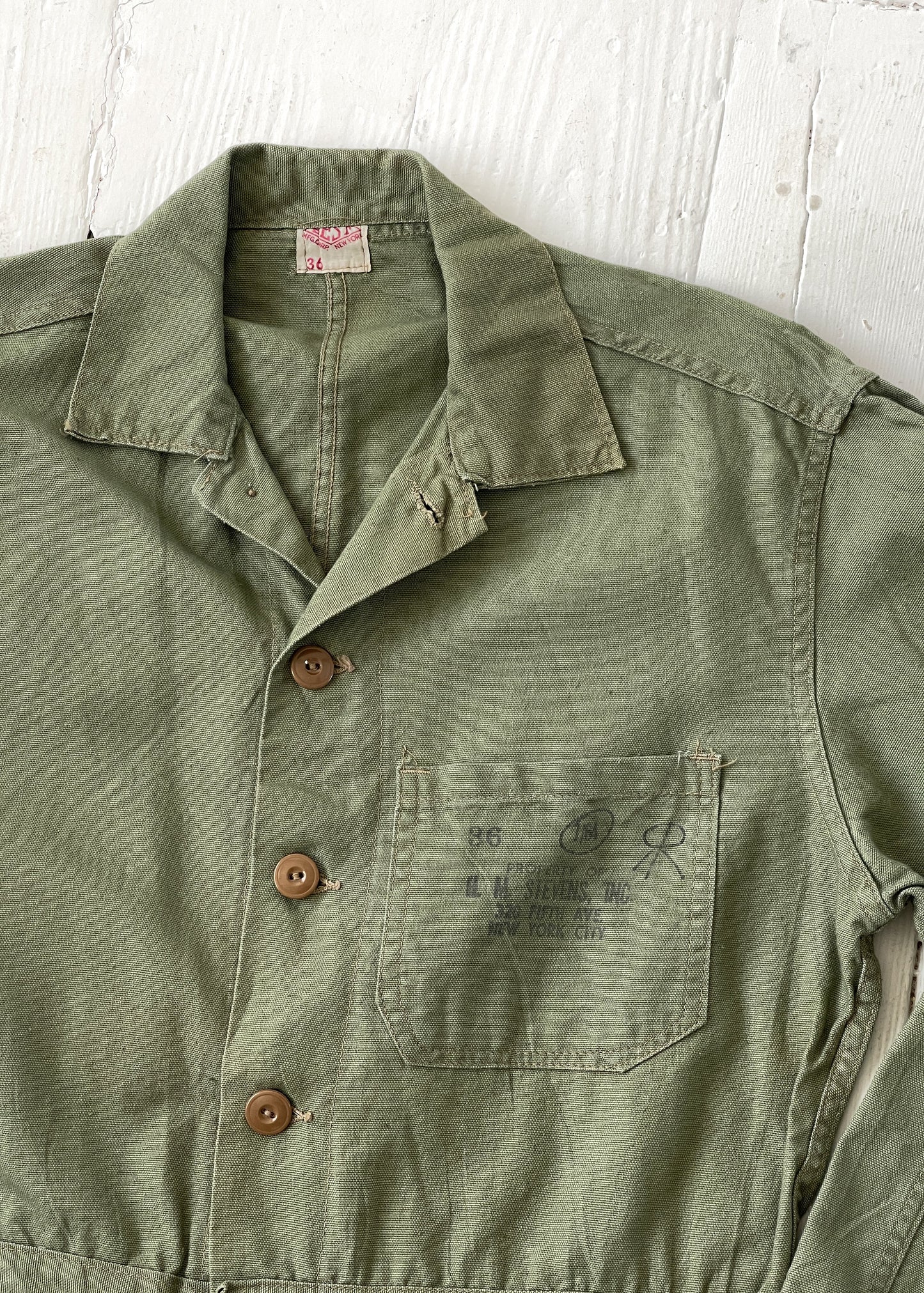 Vintage 1940s Best Cotton Overalls