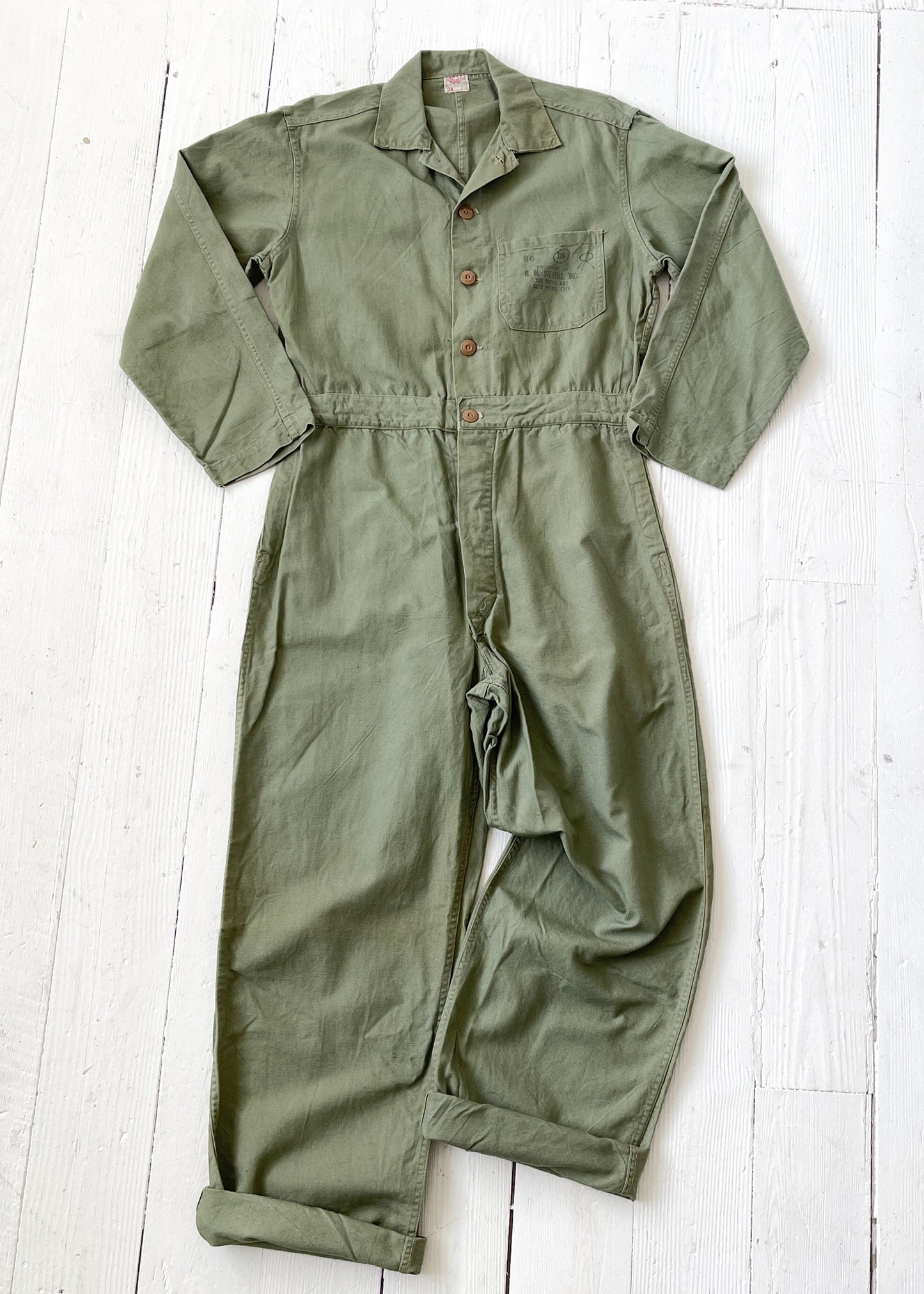Vintage 1940s Best Cotton Overalls