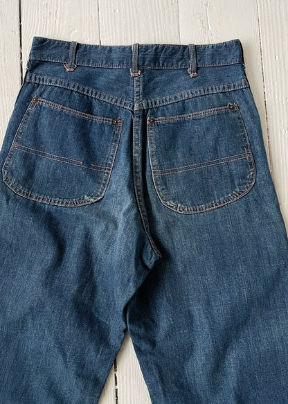 Vintage 1940s Jeans with Crotch Rivet