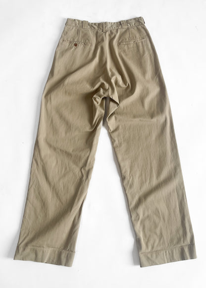 Vintage 1950s Khaki Pants