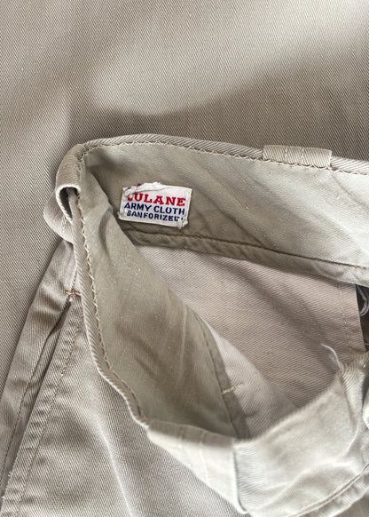 Vintage 1950s Khaki Pants