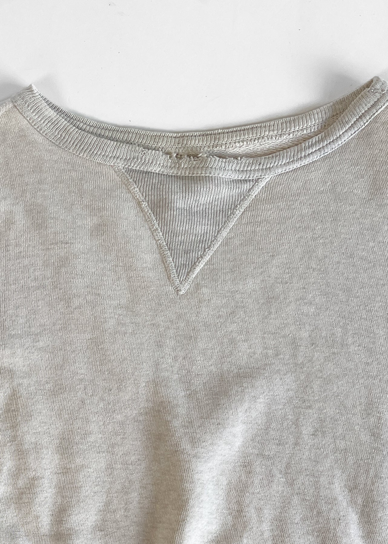 Vintage 1950s Single V Grey Sweatshirt