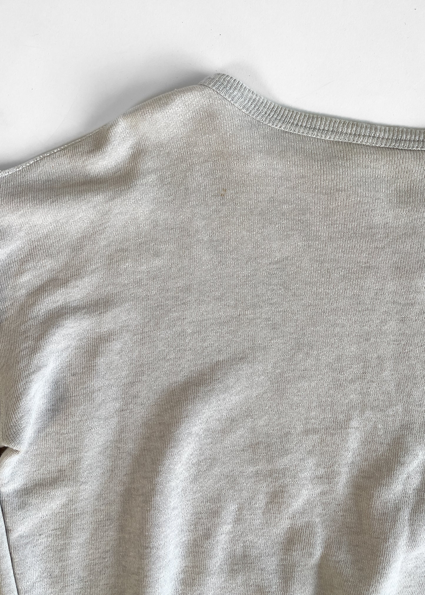 Vintage 1950s Single V Grey Sweatshirt