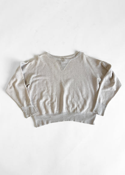 Vintage 1950s Single V Grey Sweatshirt