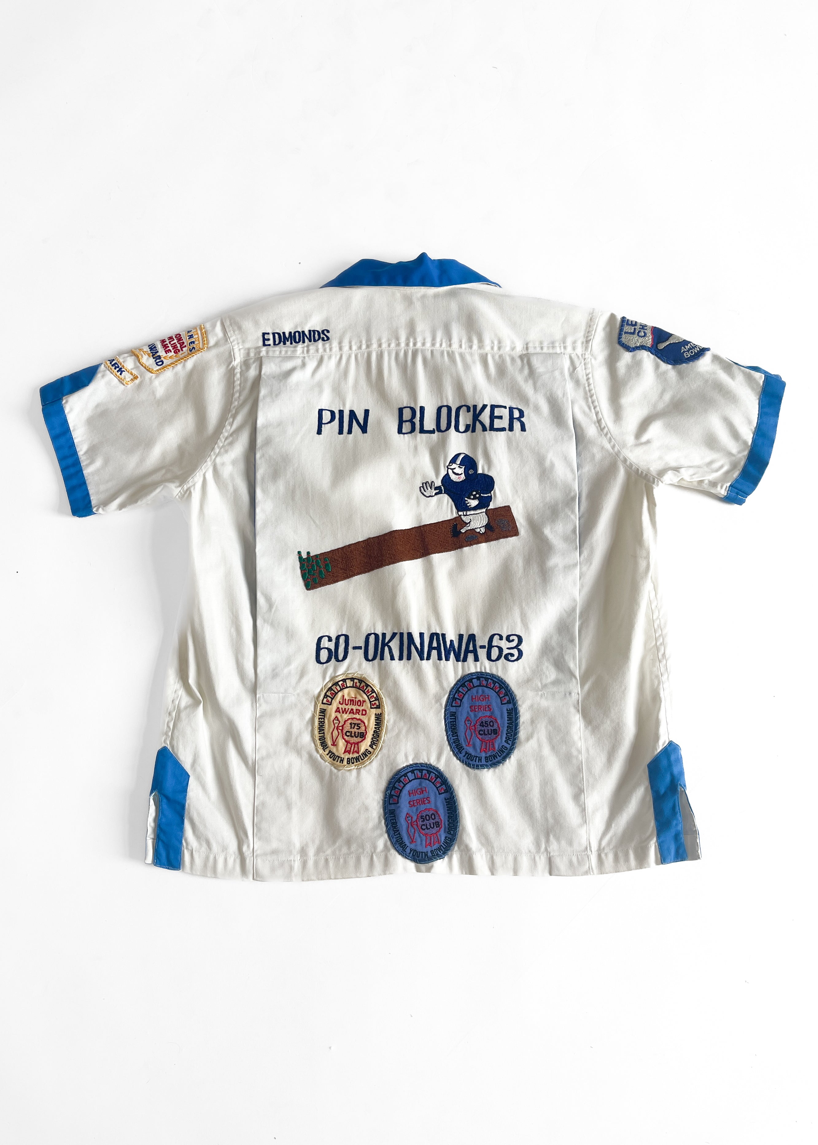 1960s Japanese Embroidered Bowling Shirt – Trust Luck Vintage