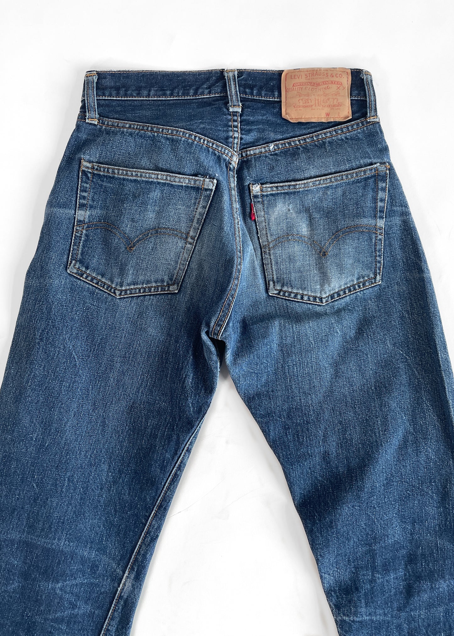 Late 1960s Levi's 501 Big E Red Line Jeans
