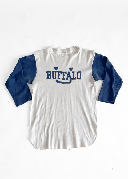 Vintage 1970s Buffalo University Baseball T-shirt