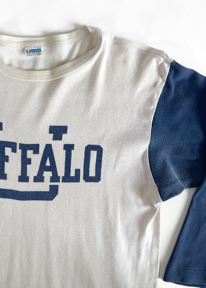Vintage 1970s Buffalo University Baseball T-shirt