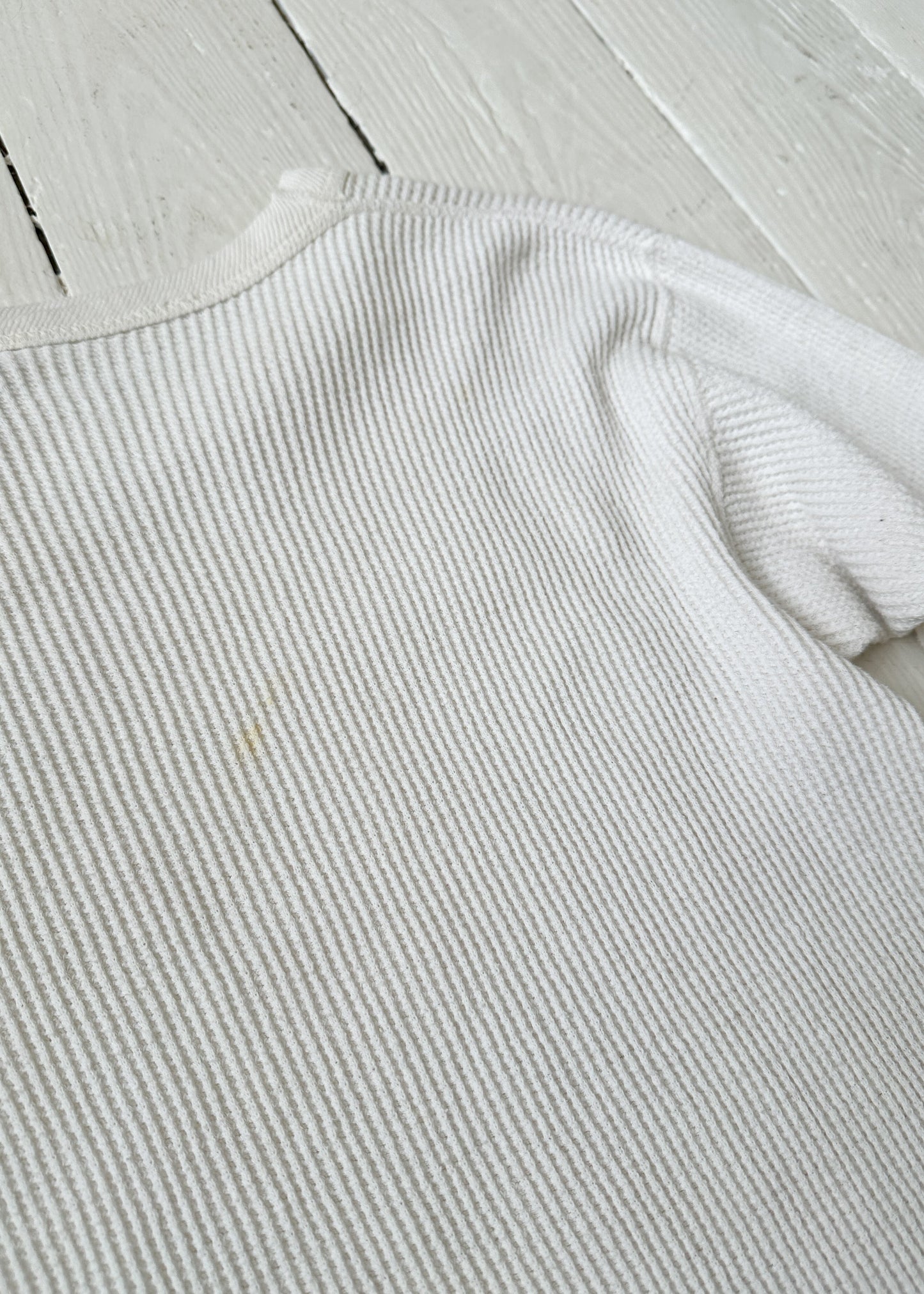 Vintage 1970s Thermal Knit Shirt