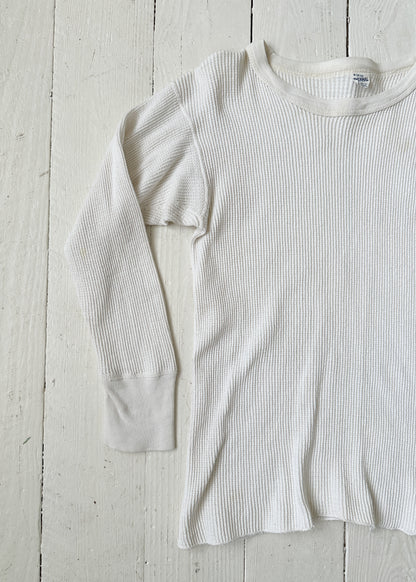 Vintage 1970s Thermal Knit Shirt