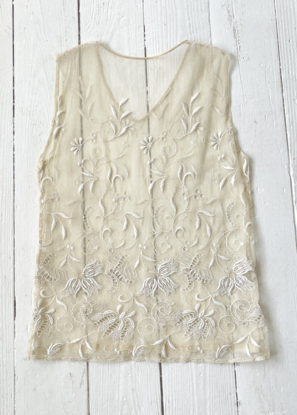 Antique 1920s Lace Top