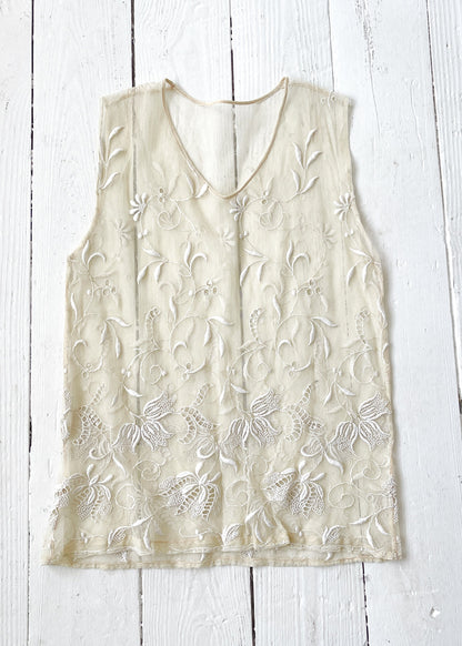 Antique 1920s Lace Top