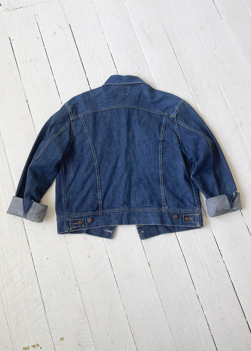 Vintage 1960s Flying R Ranchwear Denim Jacket