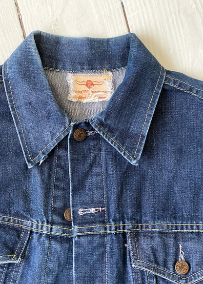 Vintage 1960s Flying R Ranchwear Denim Jacket