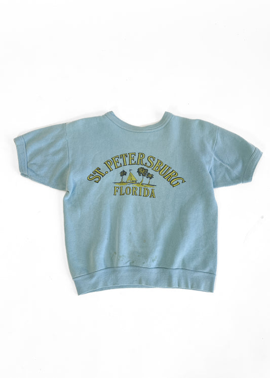 Vintage 1960s Florida Short Sleeve Sweatshirt