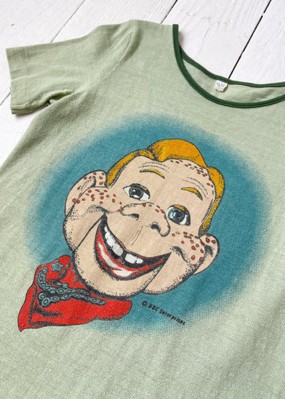 Vintage 1960s Howdy Doody NBC Ringer T-Shirt