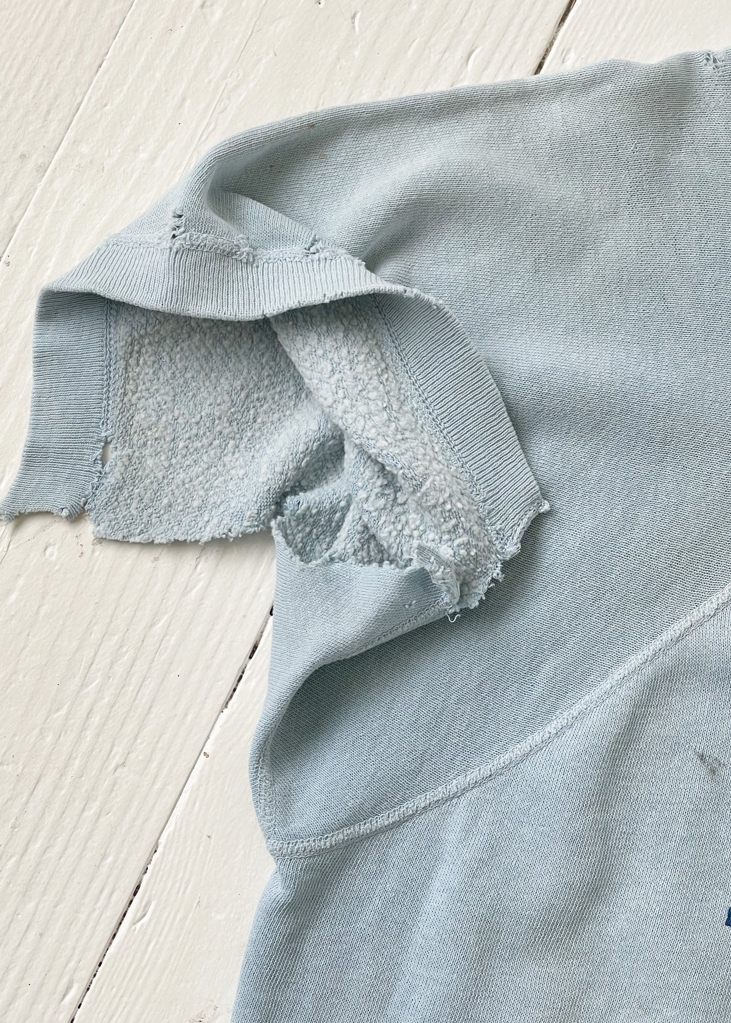 Vintage 1960s UNC Chapel Hill Short Sleeve Sweatshirt