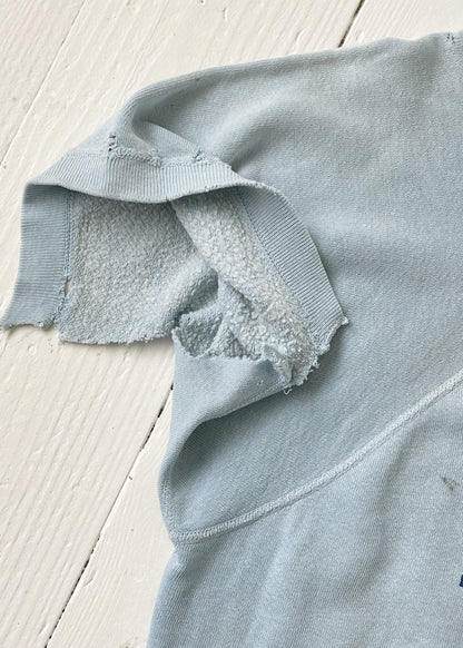 Vintage 1960s UNC Chapel Hill Short Sleeve Sweatshirt