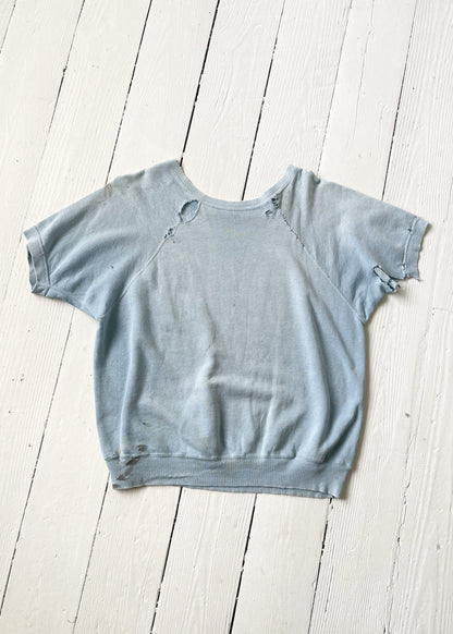 Vintage 1960s UNC Chapel Hill Short Sleeve Sweatshirt