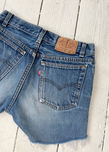Vintage 1970s Levi's Cut Off Jean Shorts