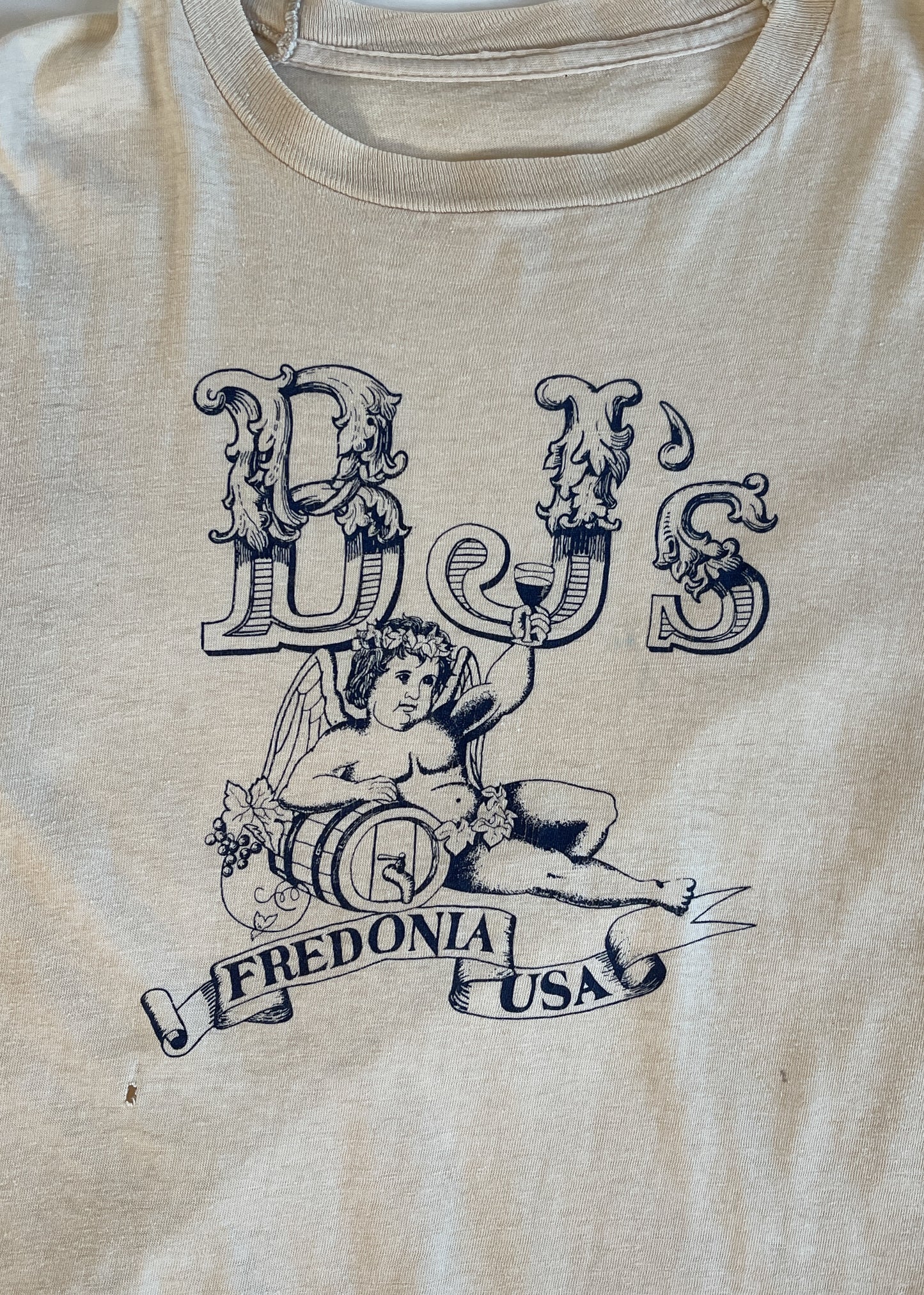 Vintage 1970s BJs Fredonia Graphic T-Shirt