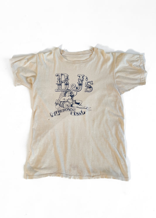 Vintage 1970s BJs Fredonia Graphic T-Shirt