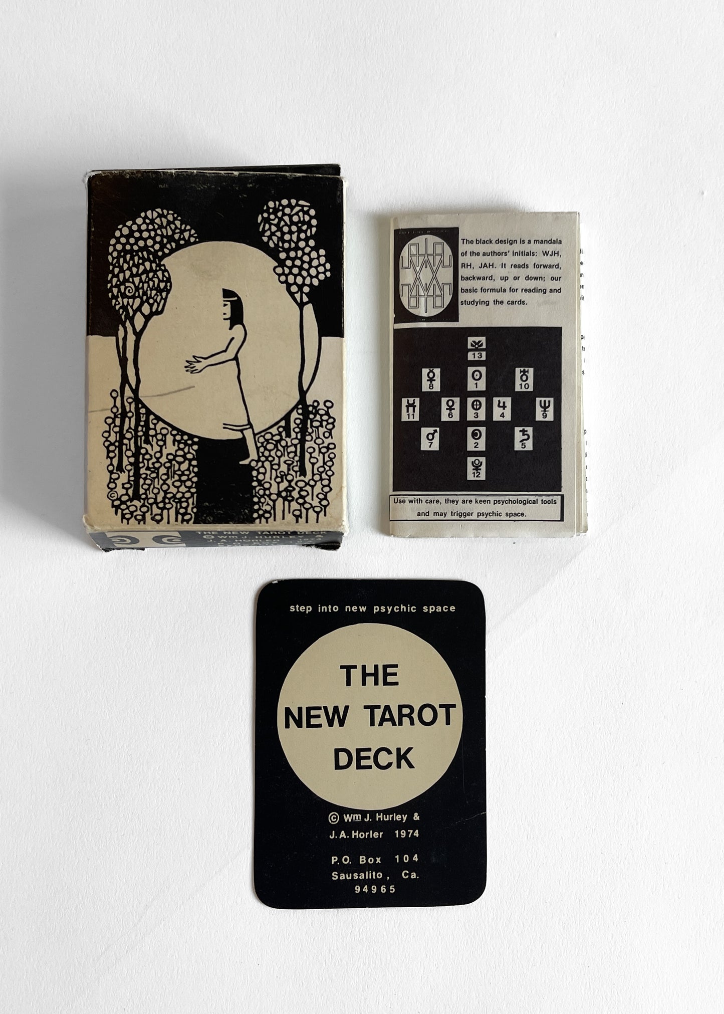 Vintage 1970s The New Tarot Deck by Hurley & Horler