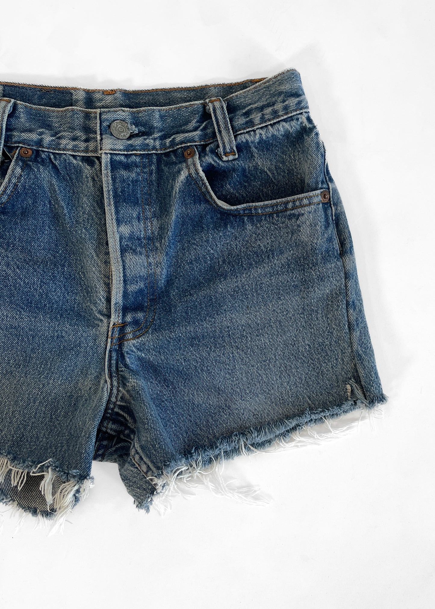 Vintage 1980s Levi's 701 Denim Shorts