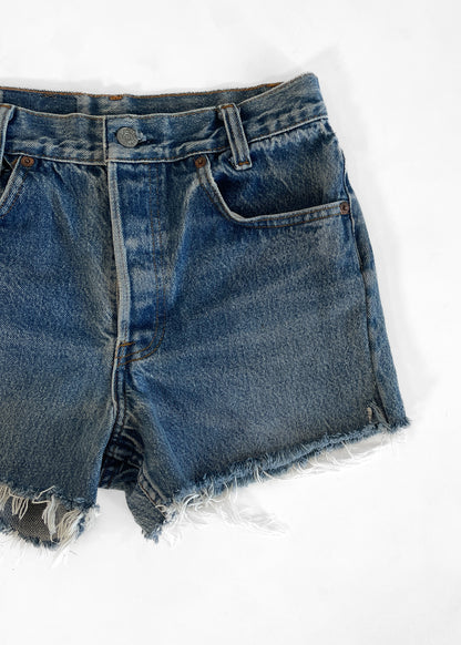 Vintage 1980s Levi's 701 Denim Shorts