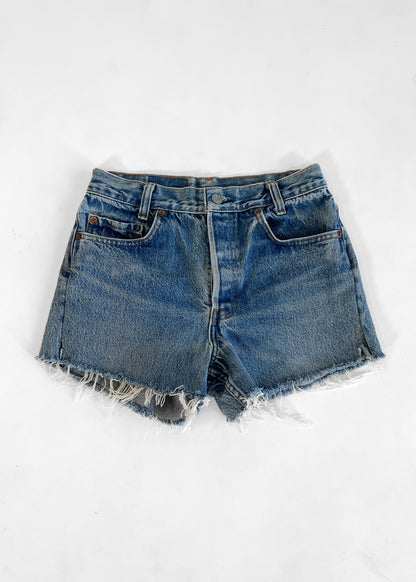 Vintage 1980s Levi's 701 Denim Shorts