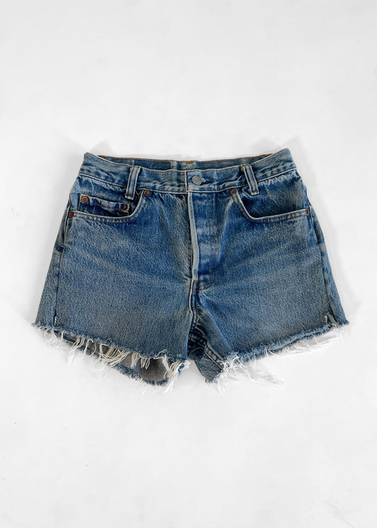 Vintage 1980s Levi's 701 Denim Shorts