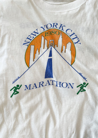 Vintage 1980 NYC Marathon T-shirt
