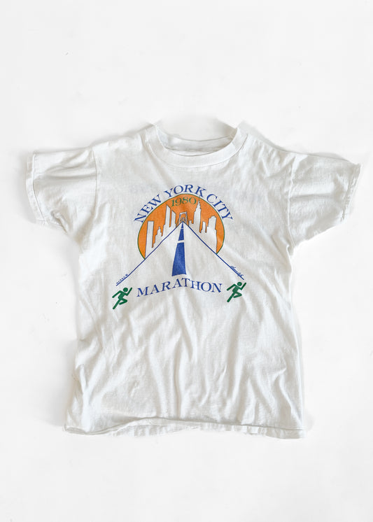 Vintage 1980 NYC Marathon T-shirt