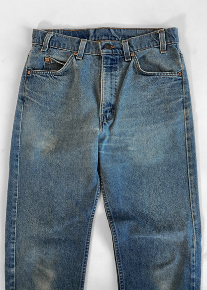 1980s Levi's 505 Orange Tab Jeans