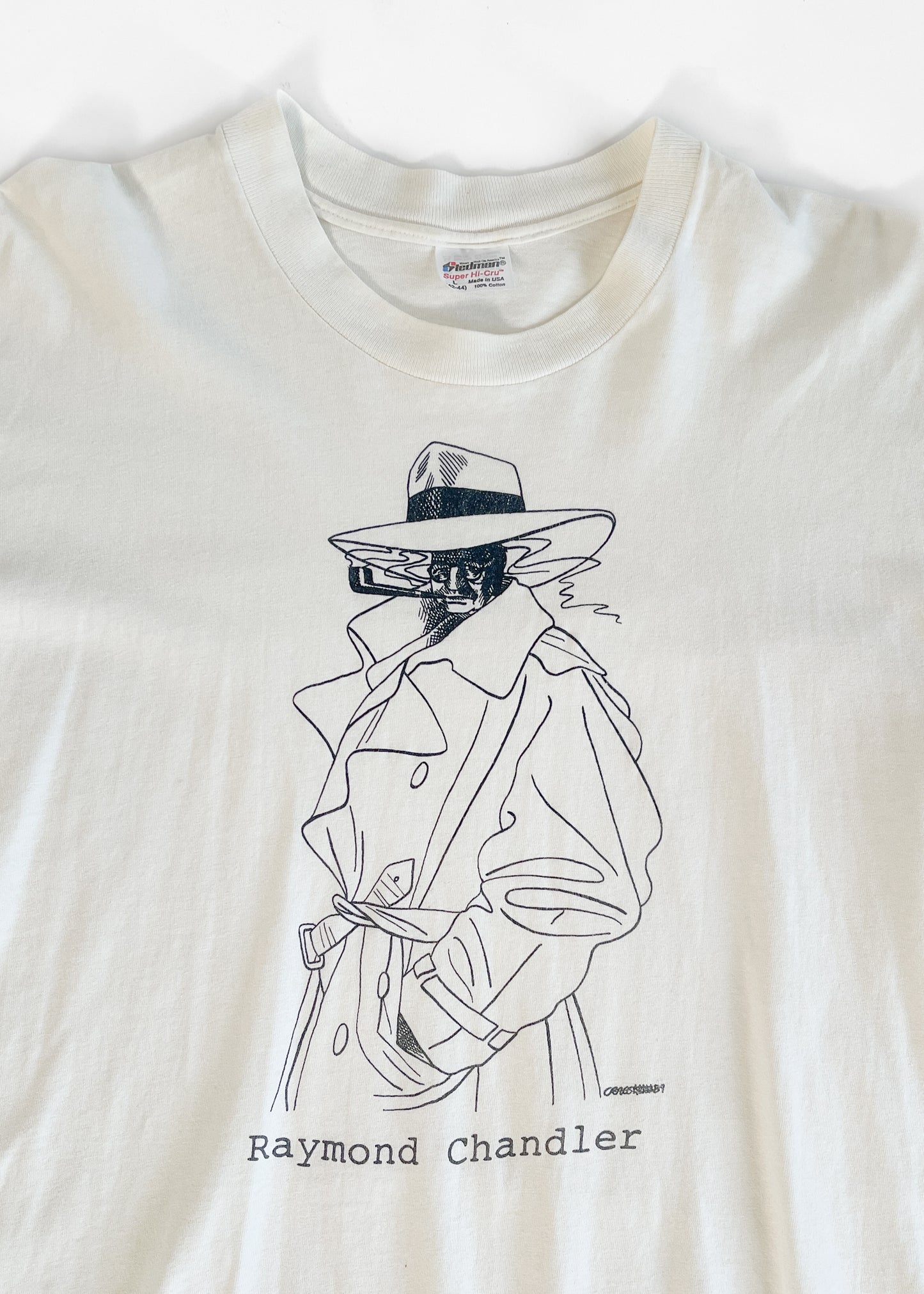 Vintage Raymond Chandler T-Shirt 1989