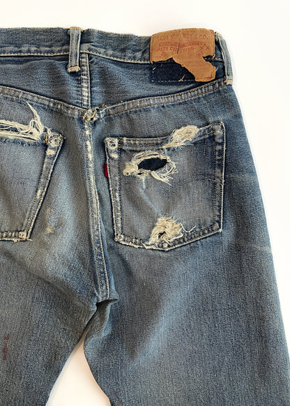 Vintage 1950s Levi's 501 Big E Redline Jeans